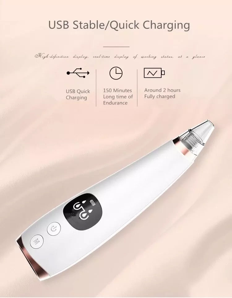 Rechargeable Blackhead Remover Pore Vacuum